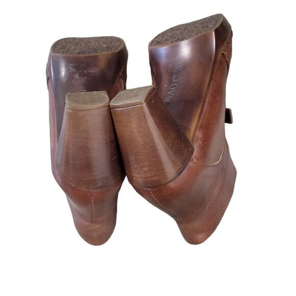 Naot Chestnut Leather Ankle Boots - Picture 8 of 12